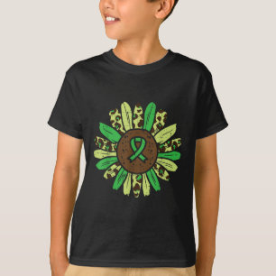 Camiseta Saúde Mental Homens de Sensibilização para a Faixa