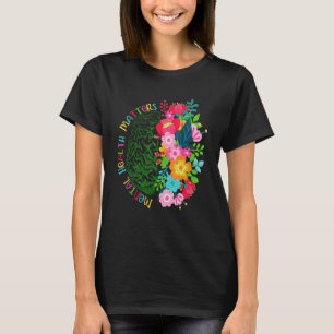 Camiseta Saúde Mental Importa Doença Cerebral Humana Awaren