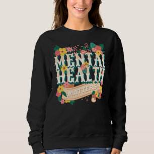 Camiseta Saúde Mental Importa Terapêutica de Sensibilização