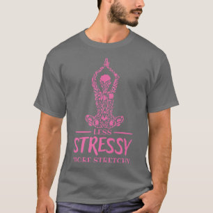 Camiseta Saúde Mental Menos Estresse Mais Estressante Premi