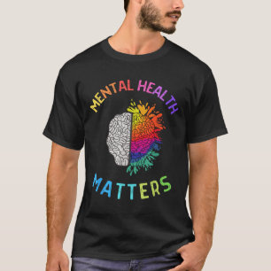 Camiseta Saúde Mental S, Sensibilização para a Saúde Mental