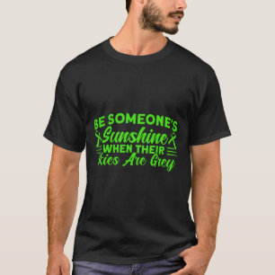 Camiseta Saúde mental seja saúde mental sunshine de alguém