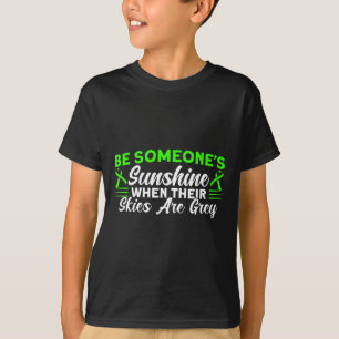 Camiseta Saúde mental seja saúde mental sunshine de alguém