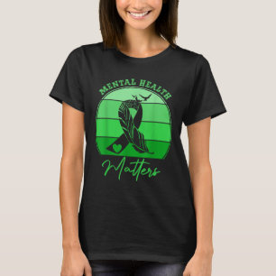 Camiseta Saúde Mental Vintage S Consciência Mental