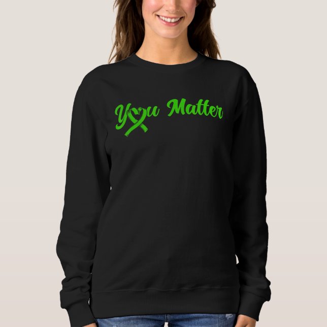 Camiseta Saúde Mental Você Importa Conscientização sobre Sa (Frente)