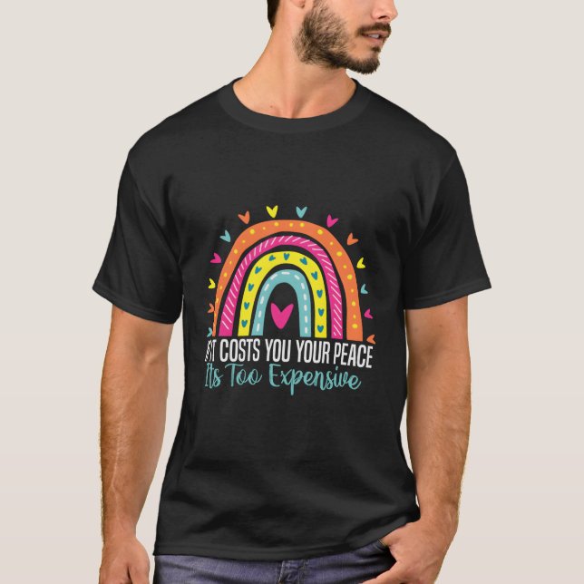 Camiseta Saúde Tal Se Te Custar A Sua Paz É Exatamente (Frente)