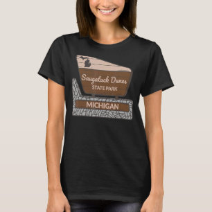 Camiseta Saugatuck Dunes State Park Michigan MI Welcome Sig