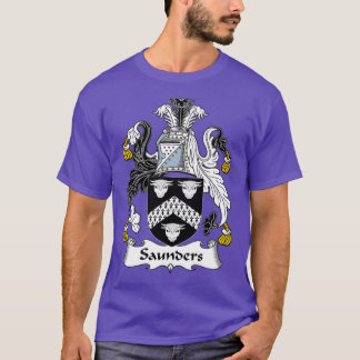 Camiseta Saunders Casaco da Guarda Familiar de Armas