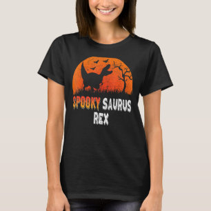 Camiseta Saurus Rex T Rex Halloween Dinossauro Spooky para