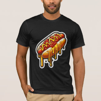 CAMISETA SAUSAGE-CHILI QUEIJO QUENTE CACHORRO 4