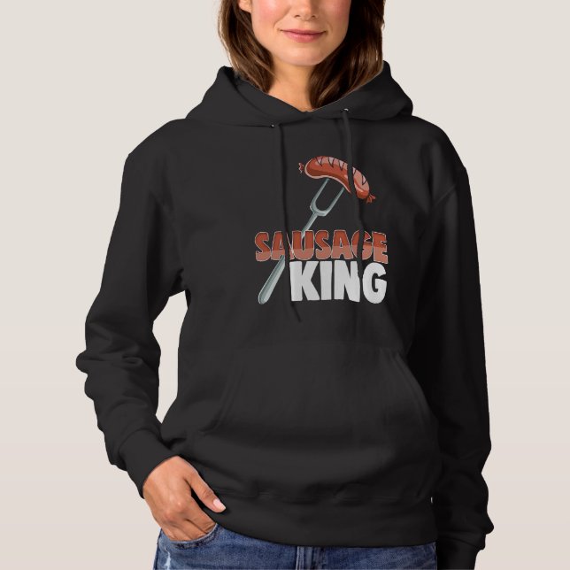 Camiseta Sausage King Best Ever  Women Sausage Love Foodie  (Frente)
