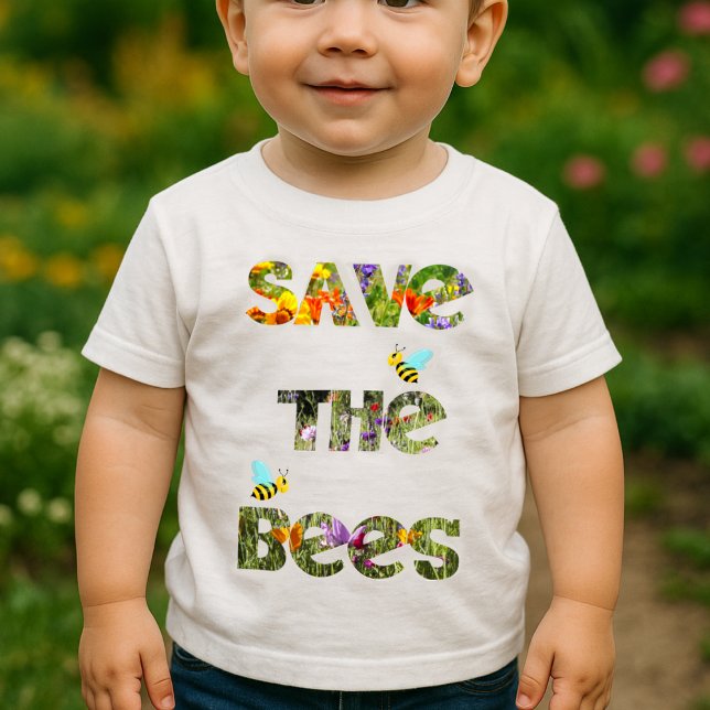 Camiseta Sauvez les abeilles (anglais) (Criador carregado)