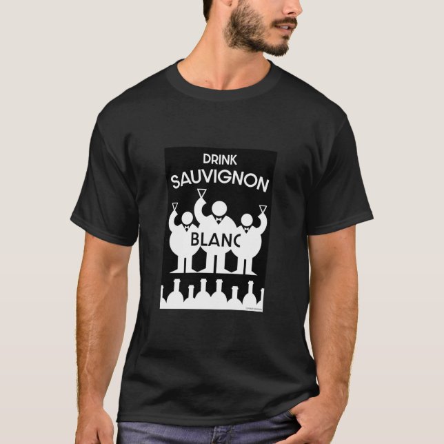 Camiseta Sauvignon Blanc Wine Drinker (Frente)