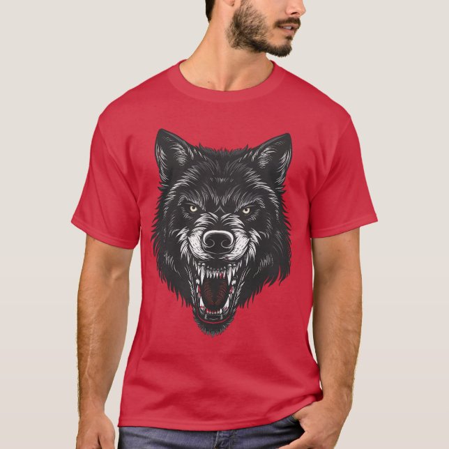 Camiseta Savage Spirit Wolf Tee - Solte a Selvagem (Frente)