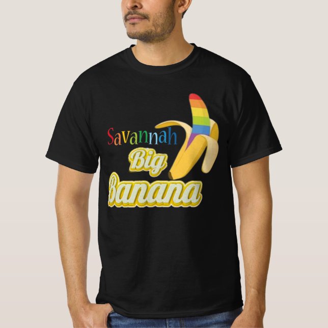 Camiseta Savannah Big Gay Banana (Frente)