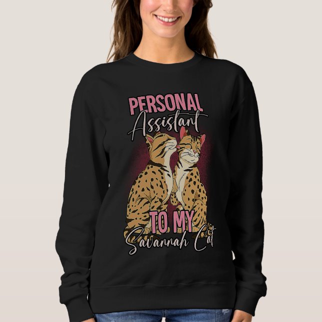 Camiseta Savannah Cat  10 (Frente)