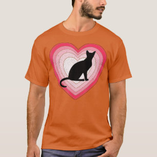 Camiseta Savannah Cat Heart Dia de os namorados Amantes Kit