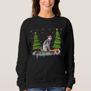 Camiseta Savannah Cat Xmas Tree Lighting Men Mulheres Feias