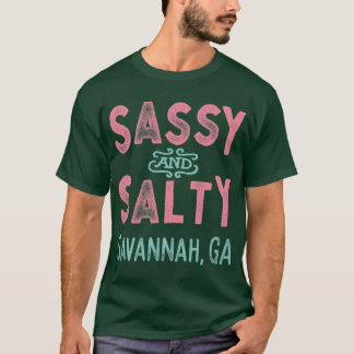Camiseta Savannah Geórgia Lembrança Sassy