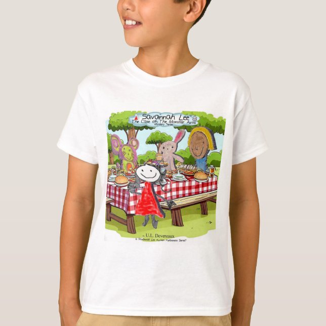 Camiseta Savannah Kids Books (Frente)