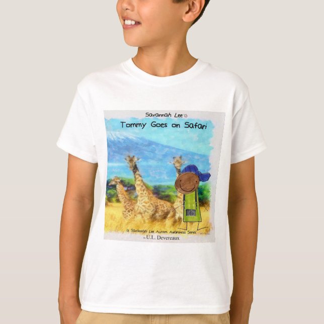Camiseta Savannah Kids Books (Frente)