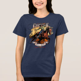 Camiseta Save A Horse; Ride A Cowboy | Women