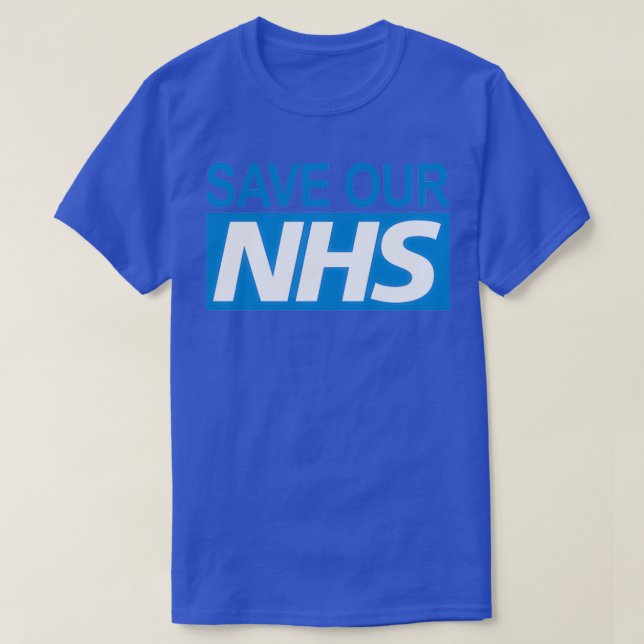Camiseta Save our NHS (Frente do Design)