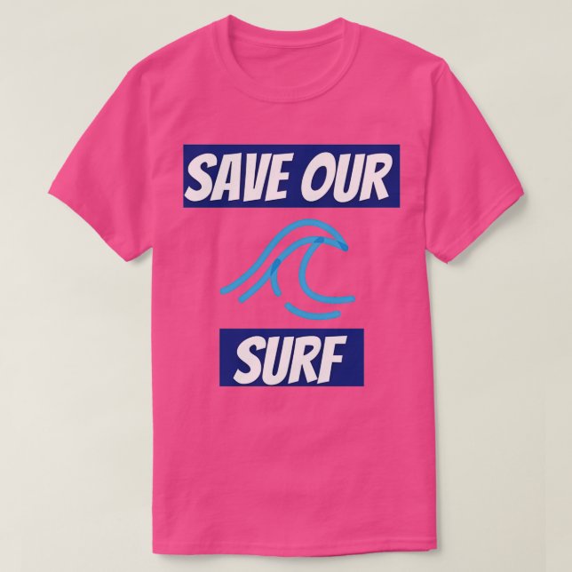 Camiseta Save Our Surf Save Our Surf Ocean T (Frente do Design)