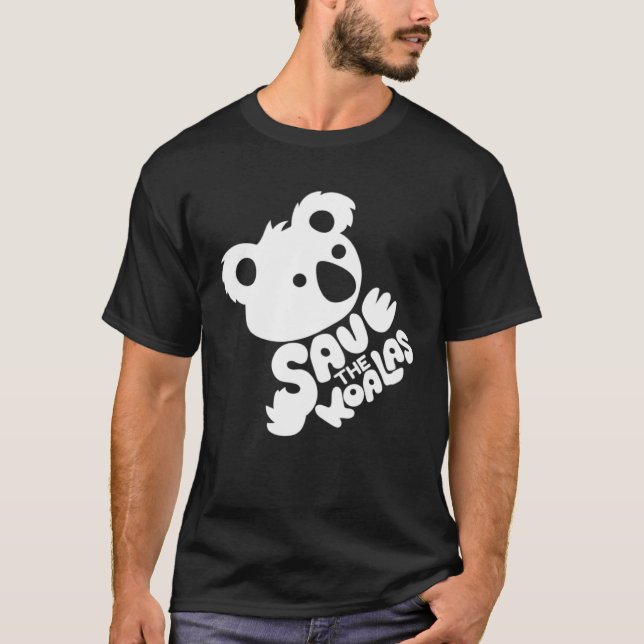 Camiseta Save the Koalas Charity Koala (Frente)