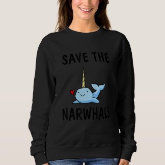 Camiseta Save The Narwhal  Cute  For Narwhal