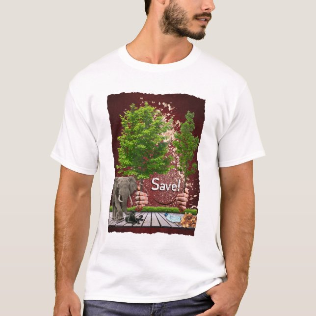 Camiseta Save the Planet (Frente)