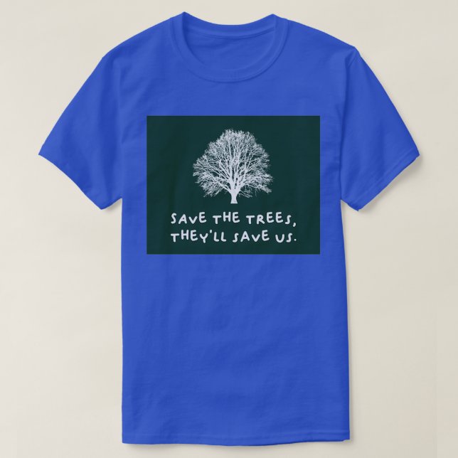 Camiseta Save The Trees Deforestation (Frente do Design)