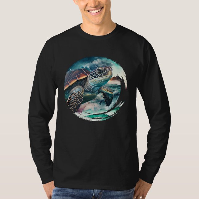 Camiseta Save the Turtles Environmental protection Ocean sp (Frente)