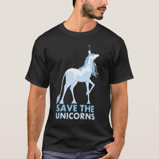 Camiseta Save the Unicorns friends gift