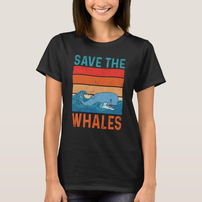 Camiseta Save The Whales (Frente)