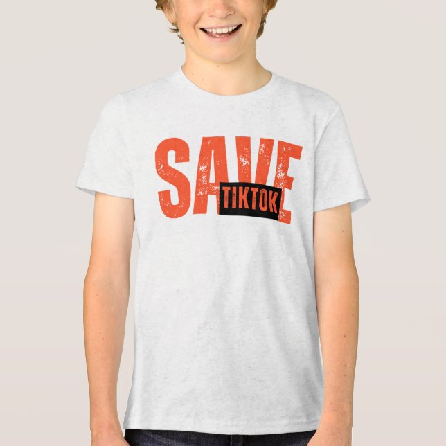 CAMISETA SAVE TIKTOK TEE (Frente)