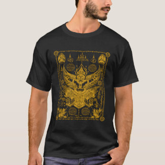 Camiseta Sawadee Thai Tradicional Sak Yant Tailandês Twin T