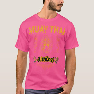 Camiseta Sawadee Thai Traditional Sak Yant Thai Twin Tiger