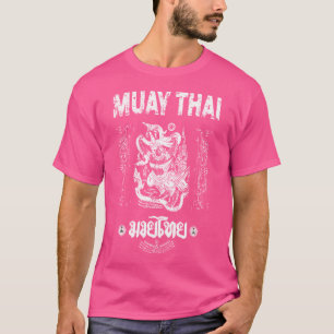 Camiseta Sawadee Thai Traditional Sak Yant Thai Twin Tiger