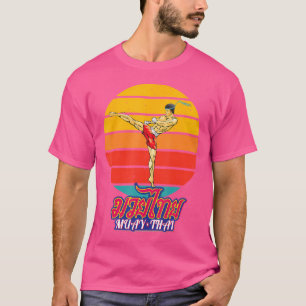 Camiseta Sawadee Thai Traditional Sak Yant Thai Twin Tiger