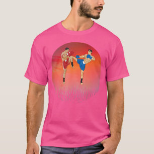 Camiseta Sawadee Thai Traditional Sak Yant Thai Twin Tiger