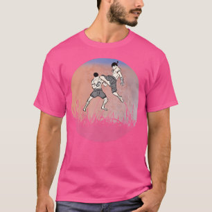 Camiseta Sawadee Thai Traditional Sak Yant Thai Twin Tiger