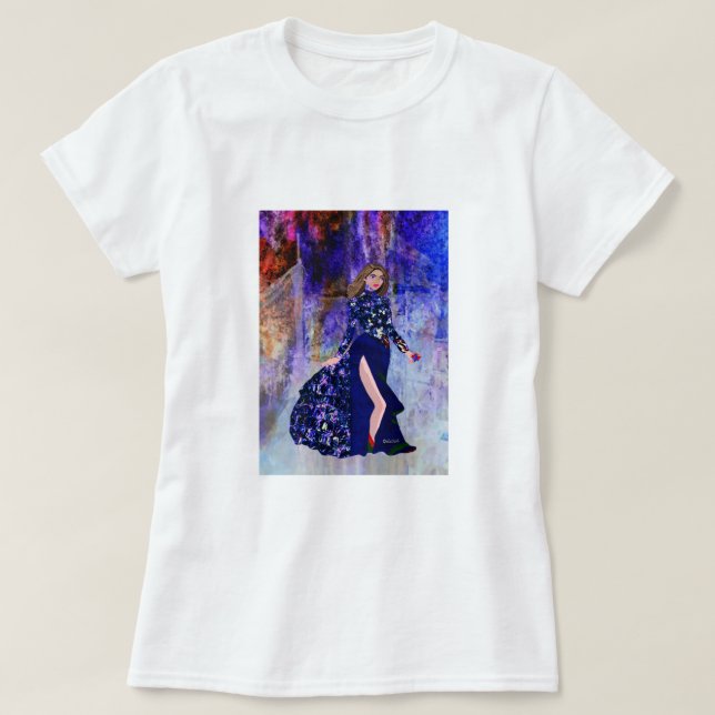 Camiseta  Sawan song LeeMariie's creative designs (Frente do Design)
