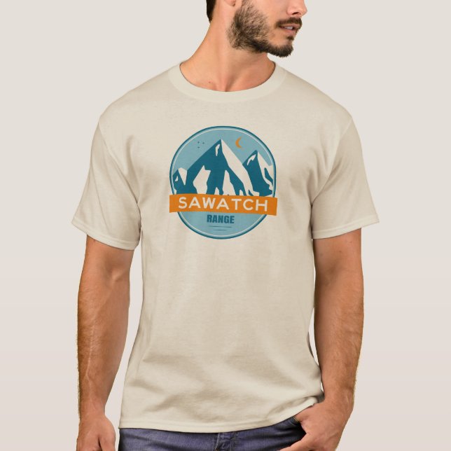 Camiseta Sawatch Range Colorado (Frente)