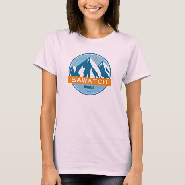 Camiseta Sawatch Range Colorado (Frente)