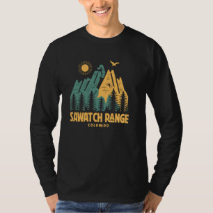 Camiseta Sawatch Range Mounts Colorado Caminhando ao Exteri