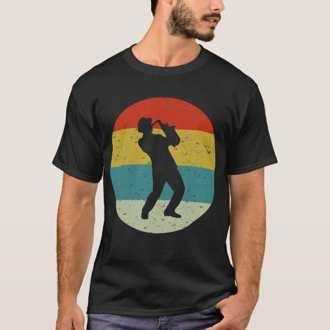 Camiseta saxfone (Frente)