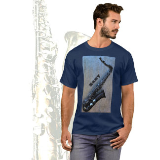 Camiseta Saxi saxofone Blues Jazzy