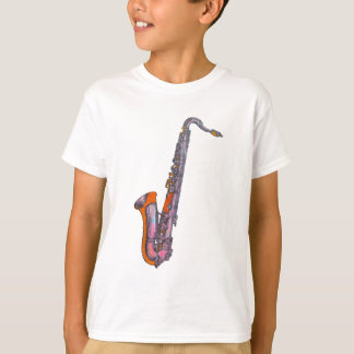 Camiseta saxofone