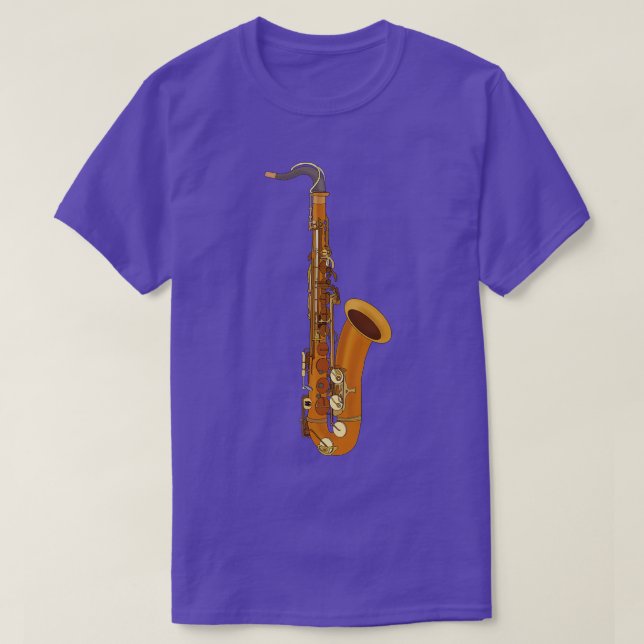 Camiseta Saxofone 1 (Frente do Design)
